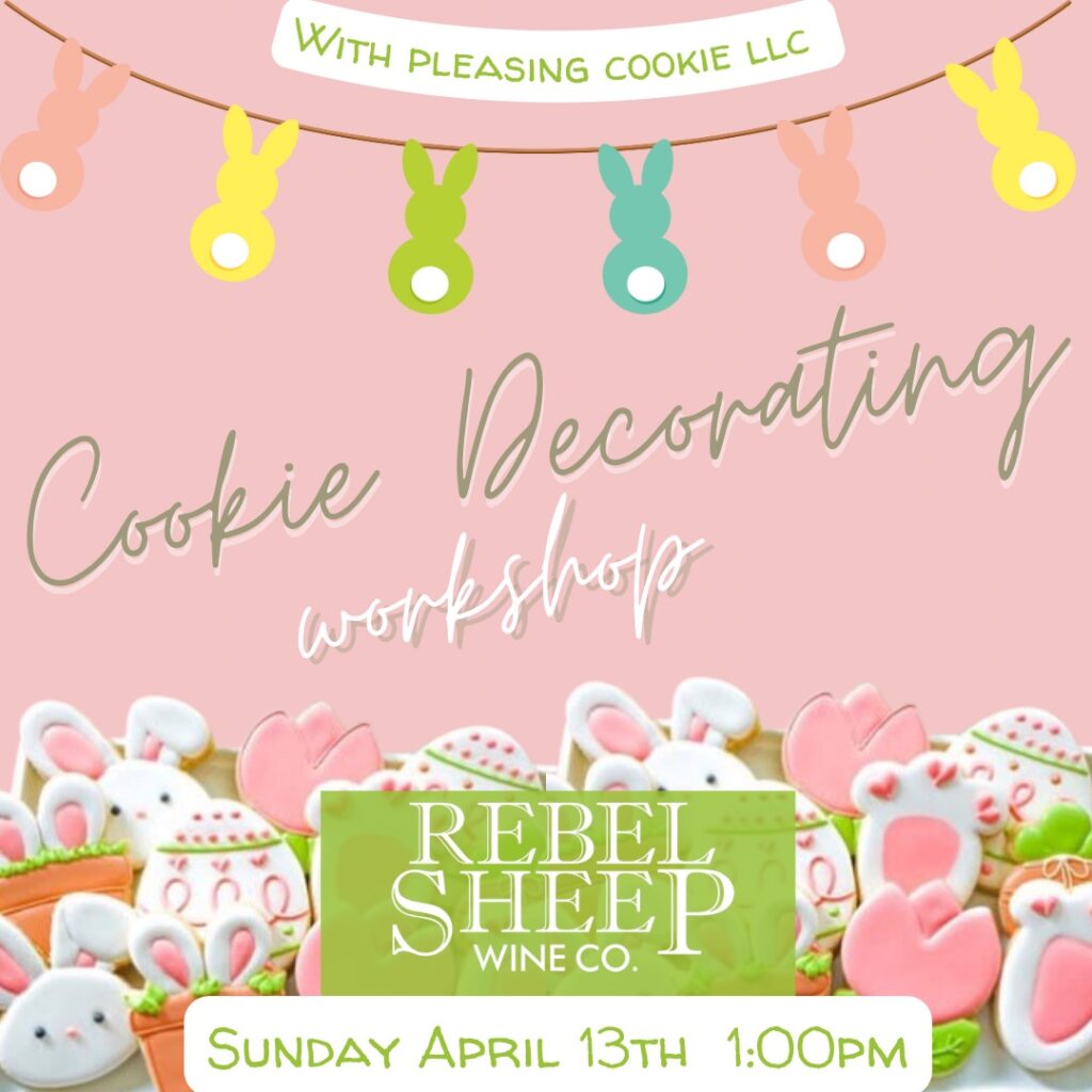 Spring Cookie Decorating Workshop - April 13, 2025 (Chester, NJ)