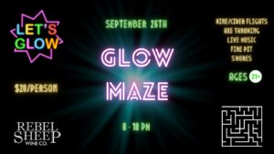 Glow Maze at Stony Hill Farms - Sept 26, 2025
